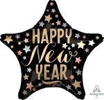 AN Шар 18" Шар-звезда Новый год (БГ-15)
