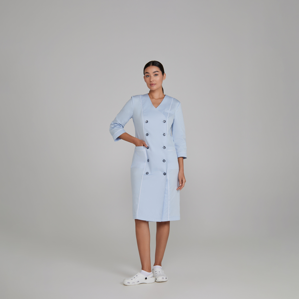 Медицинский женский халат "Августа"