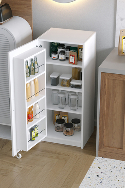 Шкаф для кладовой ATLAS - белый