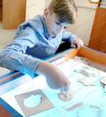 Комплект трафаретов Дикие животные "Учёный кот"