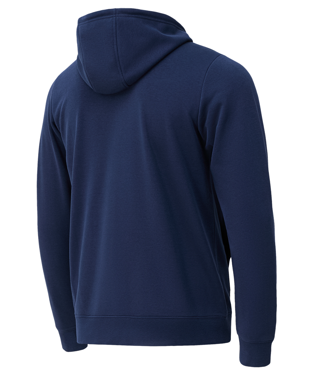 Худи на молнии ESSENTIAL Cotton Zip Hoodie, темно-синий