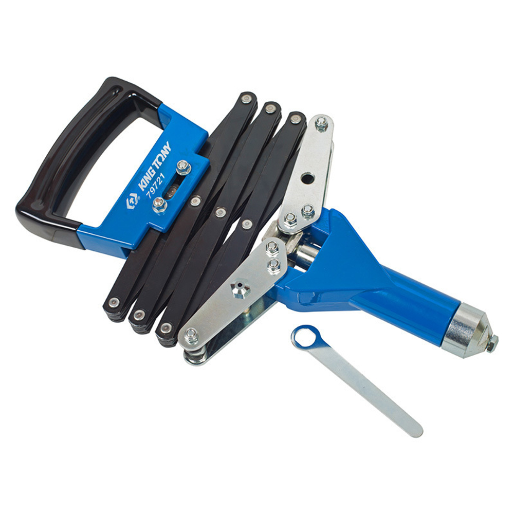 KING TONY (79721) Заклепочник 3.2 - 6.4 мм, "гармошка"