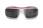 Спортивные очки LiP Typhoon / Gloss White - Red / Zeiss / PA Polarized / Methane Smoke Lens