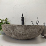 Раковина из речного камня RS-62025 (54*49*15)