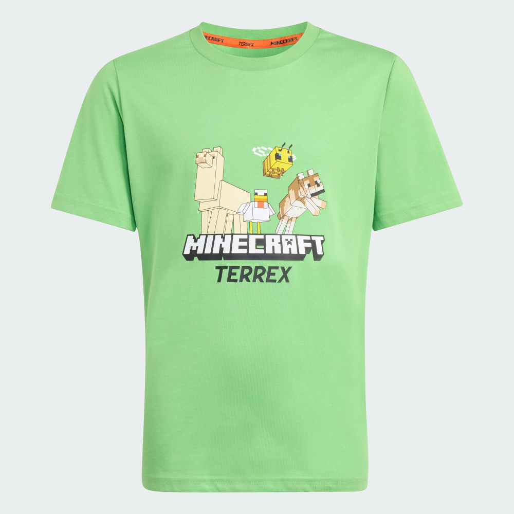 Adidas Футболка Minecraft, лаймовый
