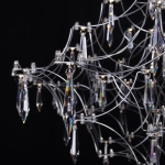 Подвесная люстра Loft It MIRA 10259/1000 Silver Asfour