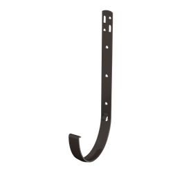 Металл ТН ПВХ ОПТИМА Кронштейн желоба металлический, темно-коричневый