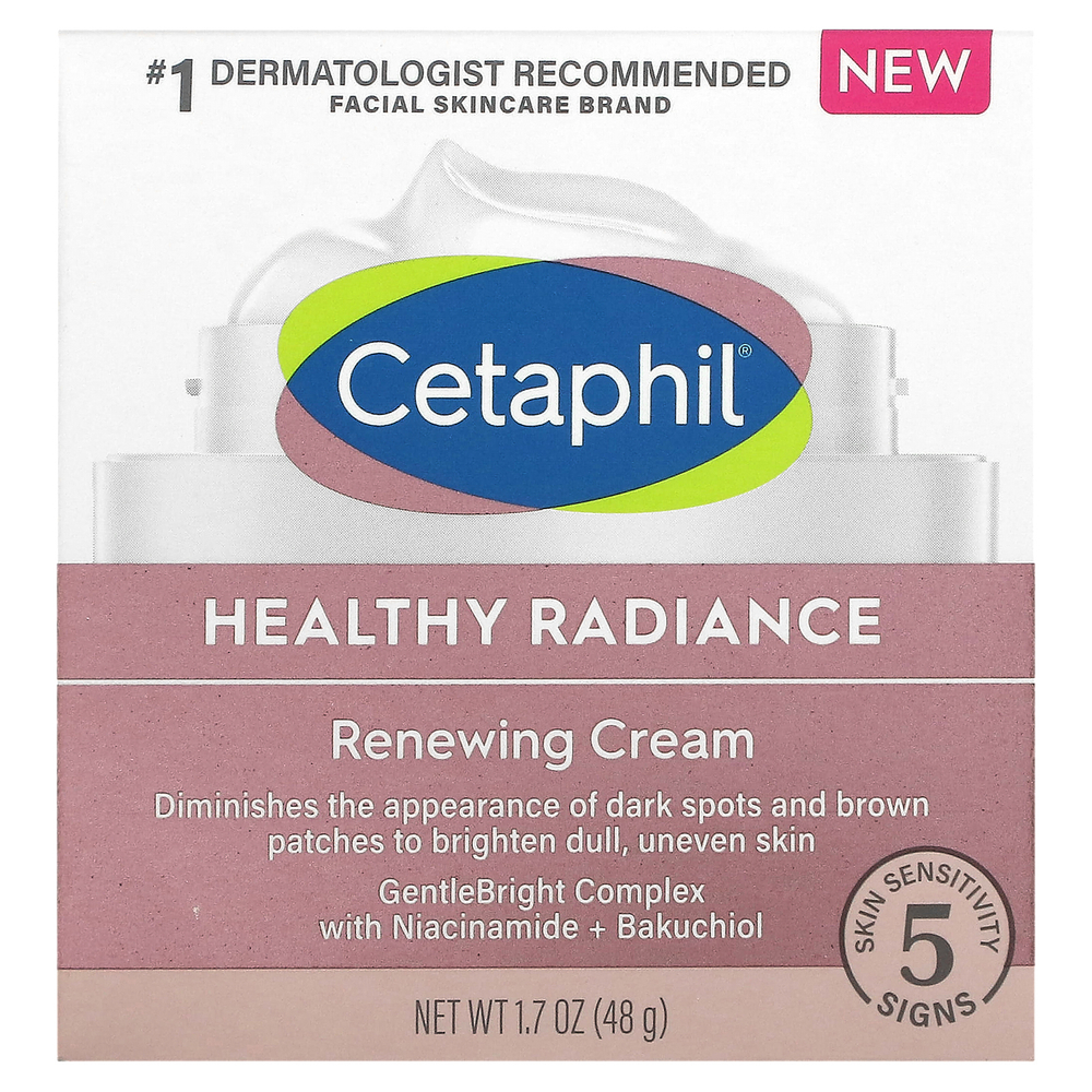 Cetaphil, Healthy Radiance, восстанавливающий крем, 48 г (1,7 унции)