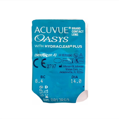 Двухнедельные контактные линзы Acuvue Oasys (1 линза)