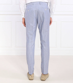 Брюки H-Genius-224 BOSS BLACK - голубой(50489421)