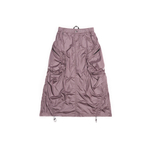 Юбка Nothomme Blue Metallic Nylon Tooling Half Skirt "Taro Purple"