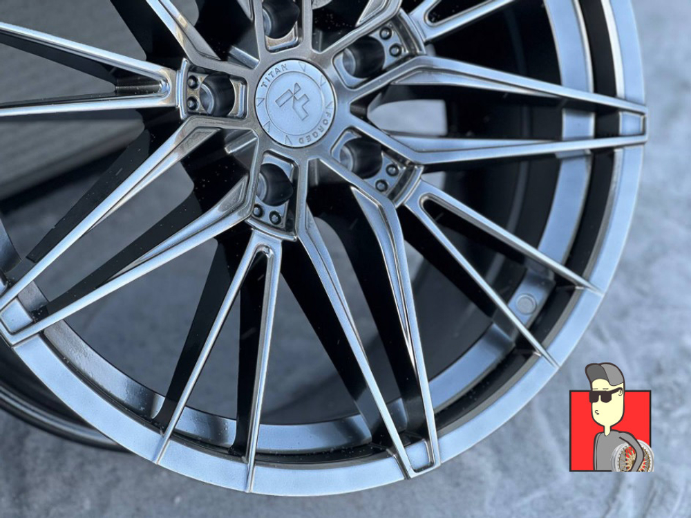 Комплект дисков Brixton Titan Forged TF30 19x8.5/9.5 et35/35 5x112