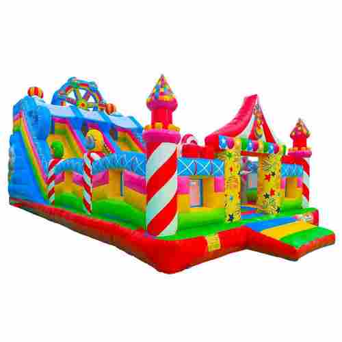 Коммерческий надувной батут «Парк развлечений 5» 12*6*7 м