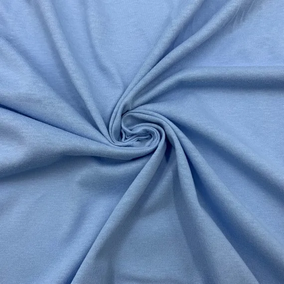 Хлопок кулирка голубое небо 15*15 см