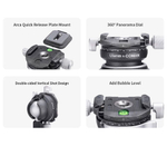 Штатив Ulanzi Zero Y Lightweight Travel Tripod, карбоновый