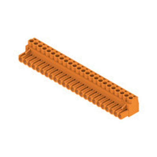 Клеммник мама угловой Weidmuller BLZ 5.08/24/180 SN OR BX (2EDGK-5.08-24P) 5,08мм