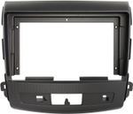 Магнитола для Mitsubishi Outlander XL, Peugeot 4007, Citroen C-Crosser (перфорированная рамка) - Teyes CC3-2K монитор 13", QLED+2K, Android 10, ТОП процессор, 4G SIM-слот, CarPlay