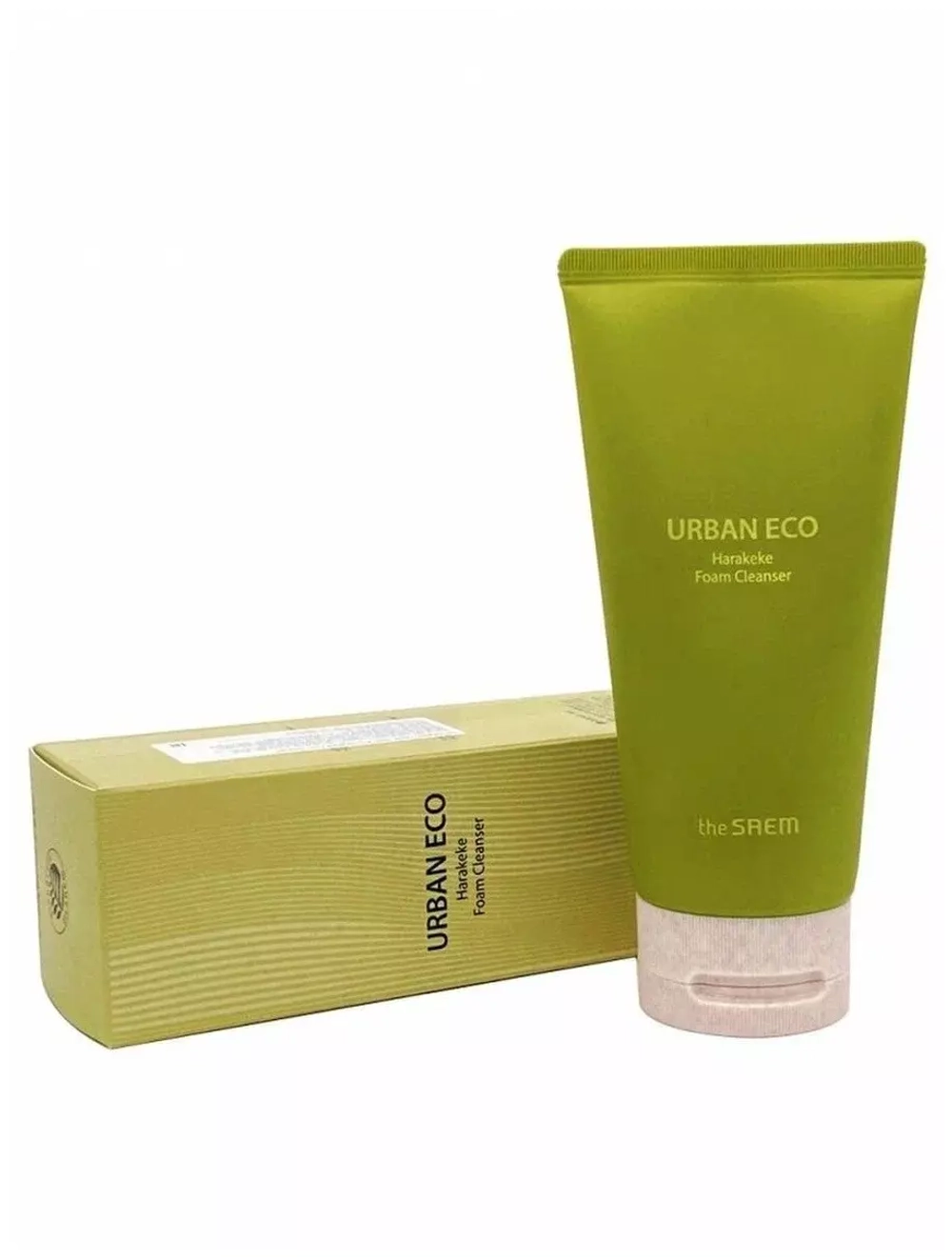 Пенка для умывания The Saem Urban Eco Harakeke Foam Cleanser с экстрактом льна 150 мл