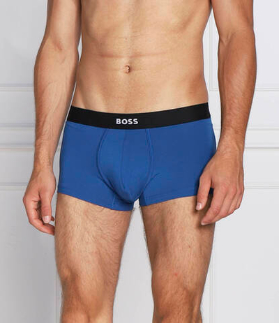 трусики-боксеры smooth BOSS BLACK - голубой(50479079)