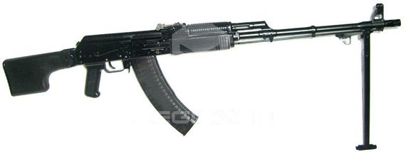 Макет массо-габаритный ручного пулемета Калашникова РПК 74М