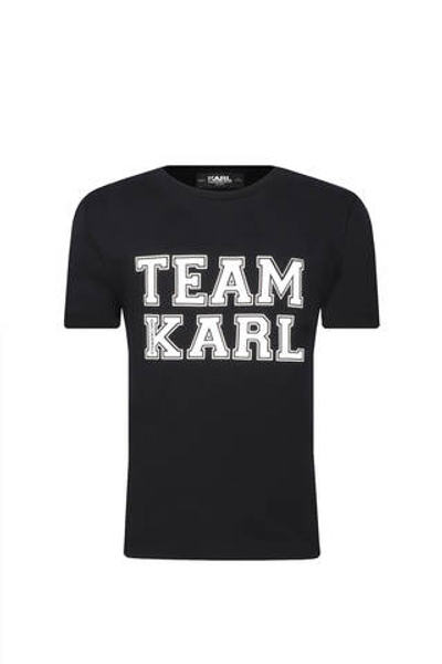 Футболка Karl Lagerfeld Kids - черный(Z30049)