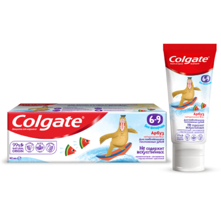 Зубная паста Colgate вкусом арбуза без фторида 60 мл