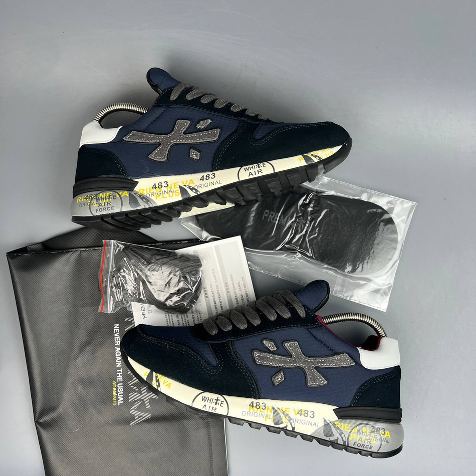 Кроссовки Premiata GoreTex ТЕРМО #369 (син.)