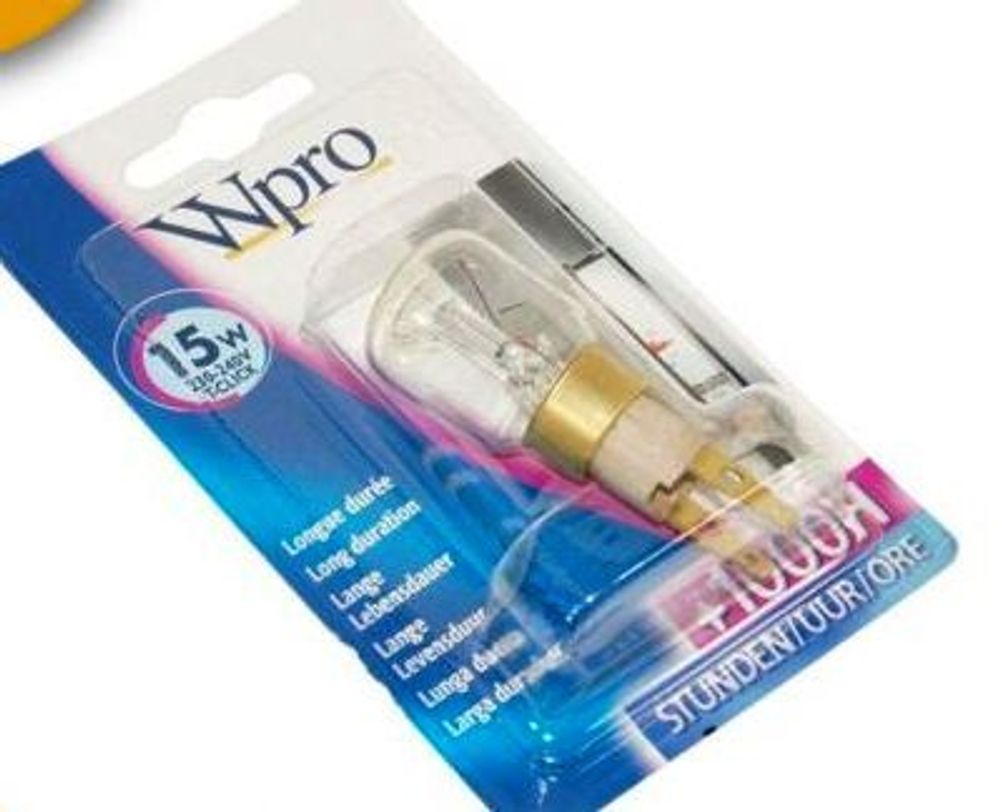 Лампа 15w T25 для холодильника Whirlpool (Вирпул)