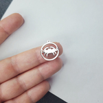 Знаки зодиаков, подвески сталь, р-р 20×17.5мм, штучно