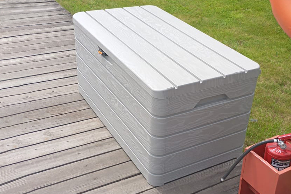 Пластиковый сундук Toomax Dolomiti 500 л grey