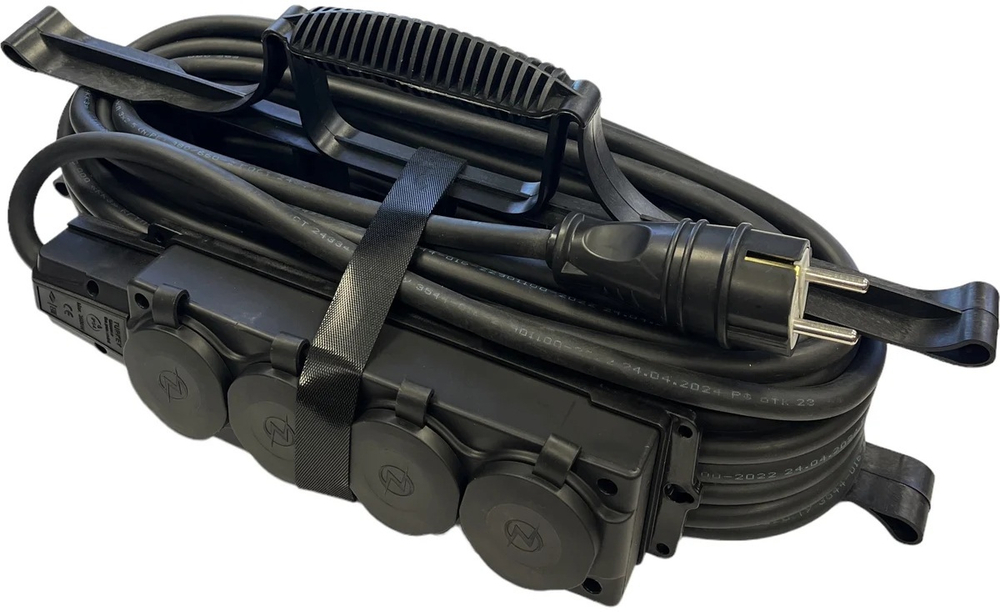 Удлинитель силовой iTOK i-CONNECT-COLOR-SUR-KG-325-4-54-20-BLACK