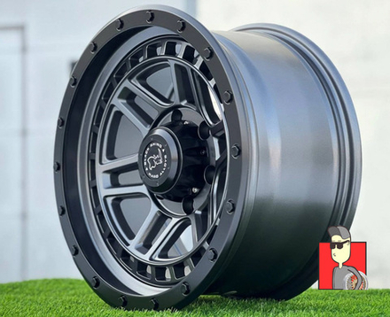 Комплект дисков Black rhino 17x8.5 et-10 6x139.7