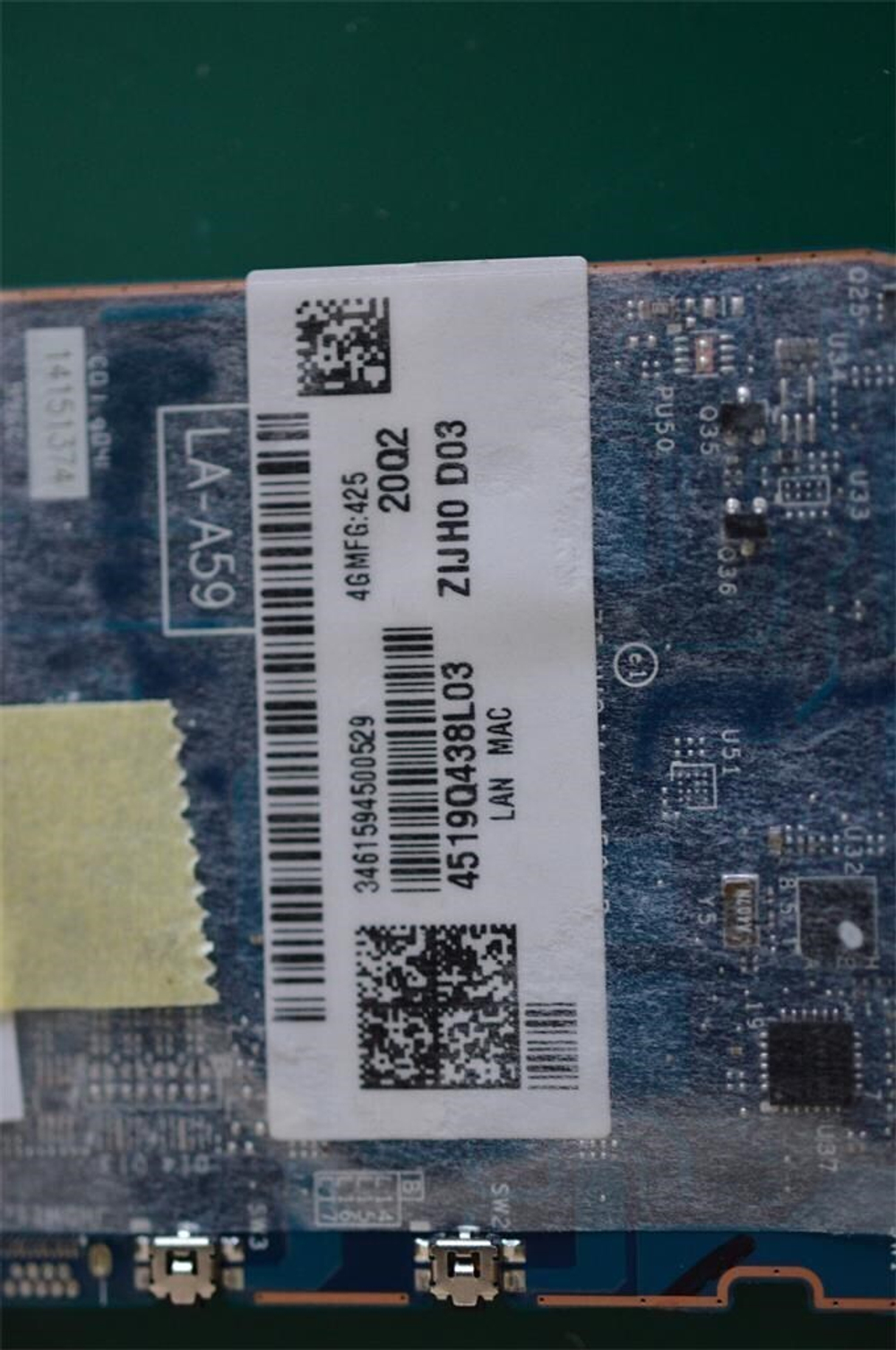 Материнская плата для планшета Lenovo Miix 2 8 ZIJH0 MB W8P 2G 64G WIFI (90005263), оригинал