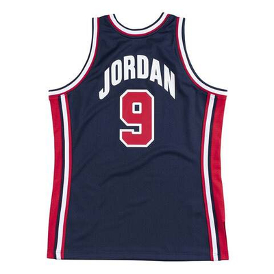 Баскетбольная мужская джерси Mitchell&Ness NBA Authentic Jersey Team USA 1992 Michael Jordan