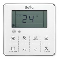 Мульти сплит система Ballu на 2 комнаты (25+25 кв.м) канальная