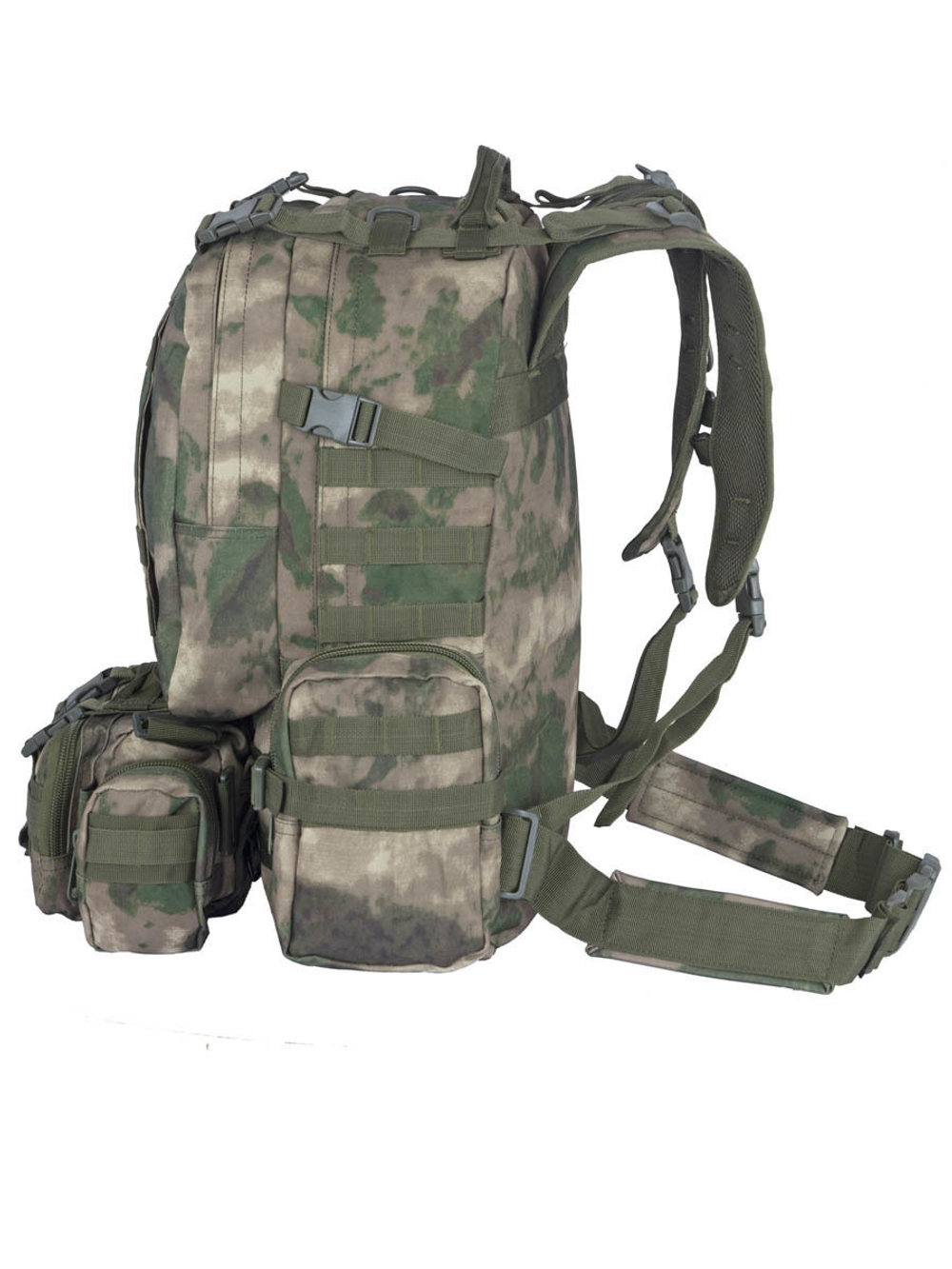 Рюкзак тактический Legioner 55 л с подсумками Cordura 600D Лес