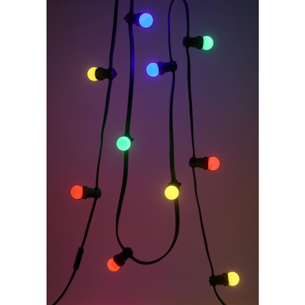 Лампа светодиодная ЭРА STD ERABL45-E27 1Вт шар синий для белт-лайт Е27