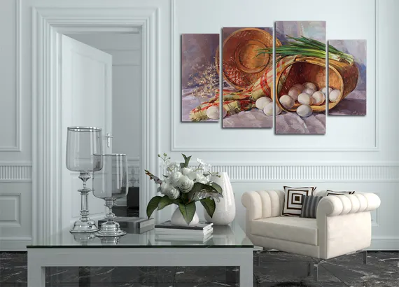 Модульная картина "Сельские дары"