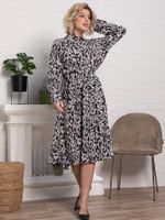 Платье Морена (серо-белое) П15010-45М LT Collection