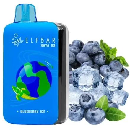 ELF BAR RAYA D3 25000 - Blueberry Ice (5% nic)