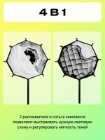 Быстроскладной октобокс Raylab RL-SQ30 для видеосвета