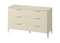 Комод Type oak 6 ящиков ширина 140 см (молочный)