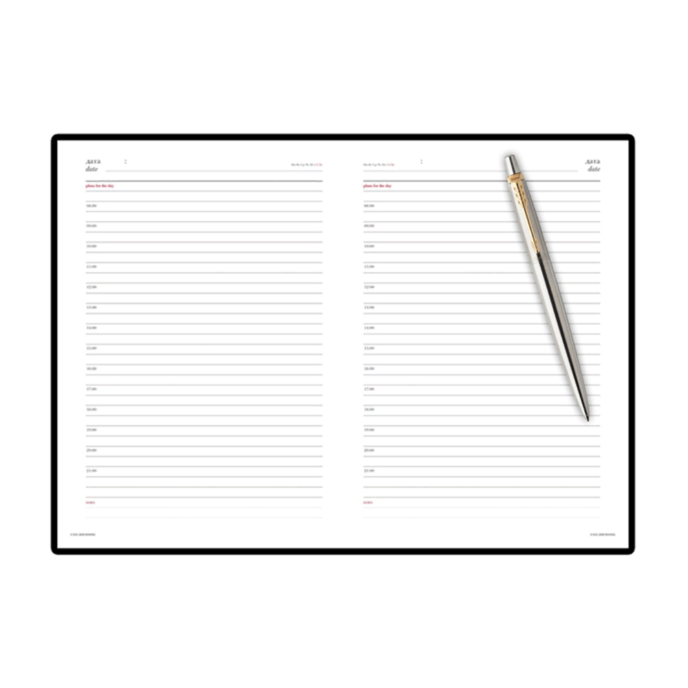 Подарочный набор - Parker Jotter, шариковая ручка + ежедневник