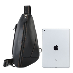 Кожаная сумка на плечо