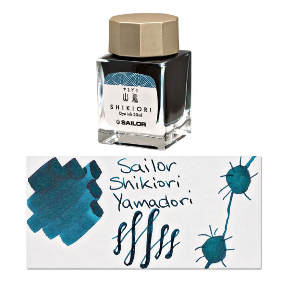 Чернила Sailor Shikiori Yamadori 20 мл (13-1008-207) 6