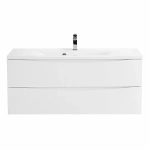 Тумба с раковиной Belbagno MARINO 120 подвесная Bianco Lucido