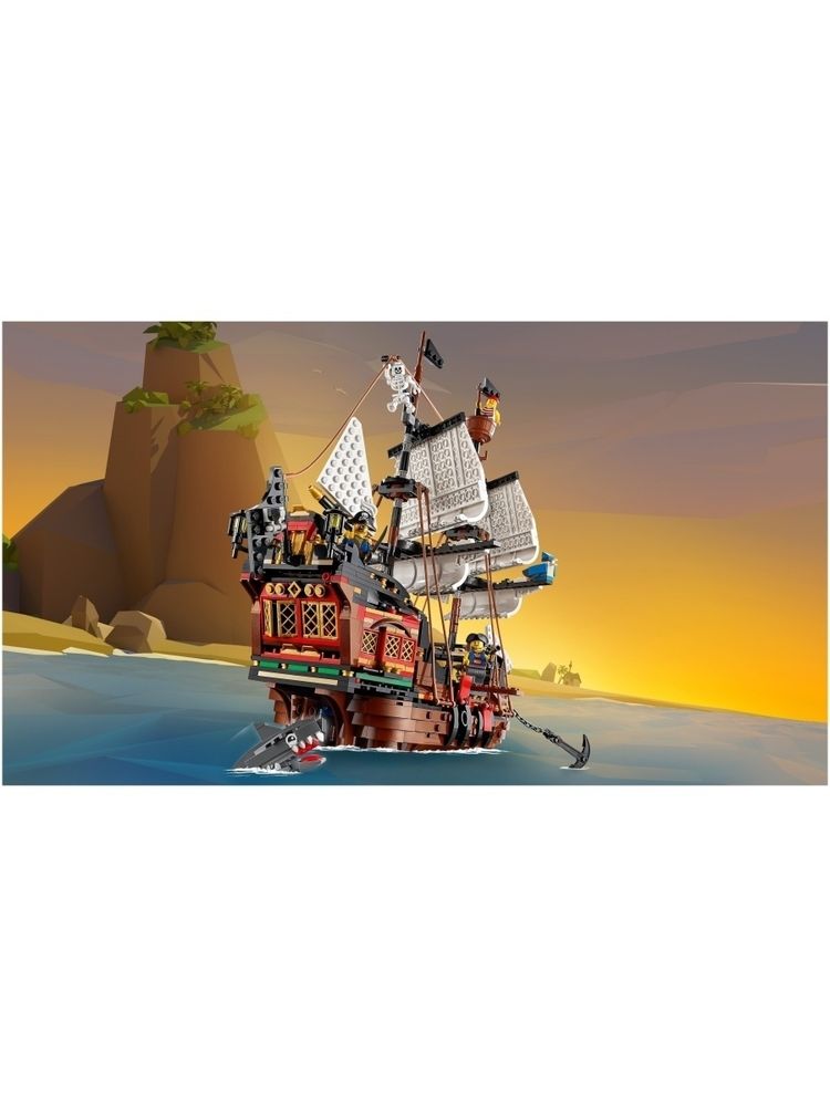 Конструктор LEGO Creator 31109 Пиратский корабль