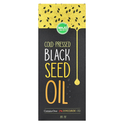 Maju Superfoods, масло черного тмина холодного отжима, 240 мл (8 жидк. унций)