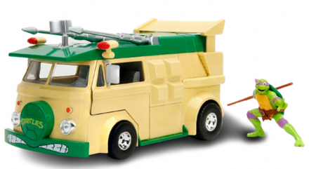 Набор Jada Toys Hollywood Rides Hollywood Rides TMNT HWR Party Wagon with Donatello