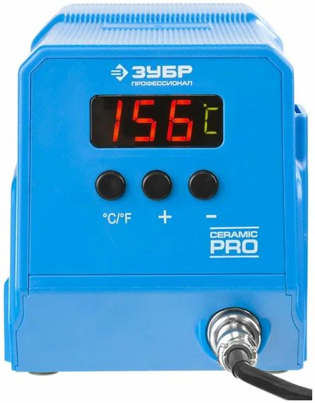 ПСН-60, 60 Вт, 50 - 480°C, керамический нагреватель, низкотемпературная паяльная станция цифровая, Профессионал (55336)